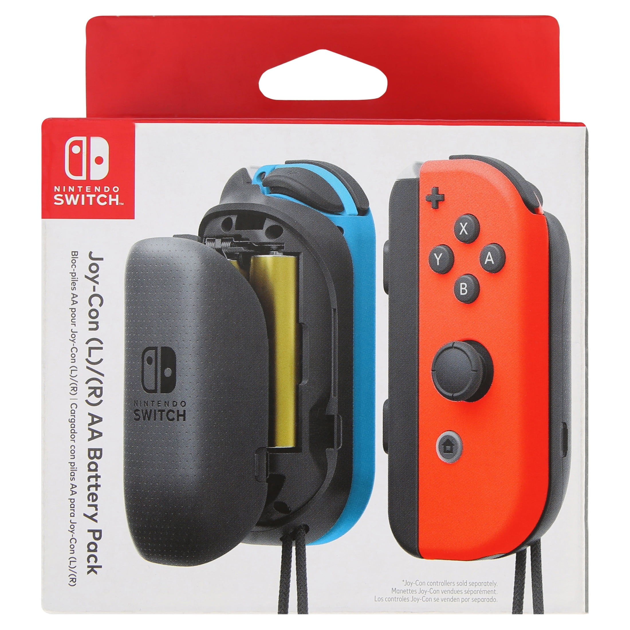 Nintendo Switch Joy Con L R Battery Pack Walmart Com