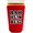 Red, variant on BAH HUM BUG Christmas Funny Pint Glass Coolie (Royal Blue)