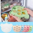 thumbnail image 3 of Breastmilk Popsicle Molds & Fruit Feeder,Food Freezer Tray Storage Containers,Silicone Teething Pacifier Feeder and Teether,Shower Gifts for Boys and Girls（D), 3 of 6