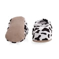 thumbnail image 3 of Ella Bonna Baby Boy Girl Shoes Newborn Socks Crib Shoes Moccasins, Cow, 0-6 Months, 3 of 6