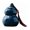 Blue, variant on Elegant Ceramic Gourd Tea Jar with Color Glaze Airtight Storage Container for Tea Leaves, Herbs, Pills, and Fragrance, 3.0 x 3.0 x 4.2 Inches