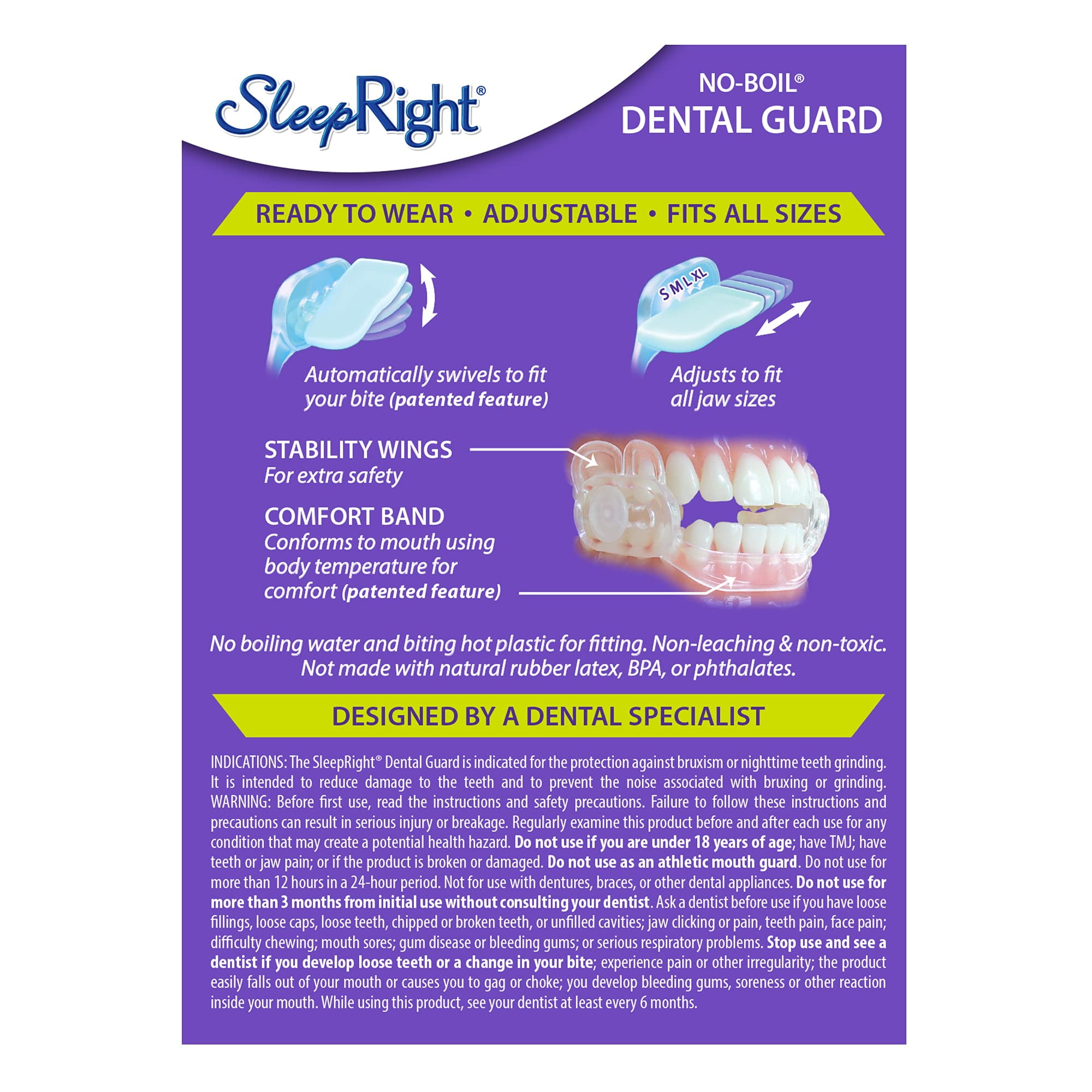 SleepRight Dura-Comfort Dental Guard 1 Each