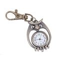 thumbnail image 3 of MasteelfCA Vintage Pocket Watch Owl Shaped Key Chain Creative Key Ring Quartz Pocket Watch, 3 of 8
