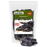 Dried Pasilla Pepper - Whole - 1.5 oz Resealable Bag by Ole Rico