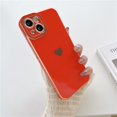 thumbnail image 1 of Funda de teléfono galvanizada para iPhone 14 Pro, carcasa de protección suave con bonito Corazón de amor para iPhone 11 12 13 XR Xs Max SE2 SE3 7 8 Plus Fivean unisex, 1 of 2