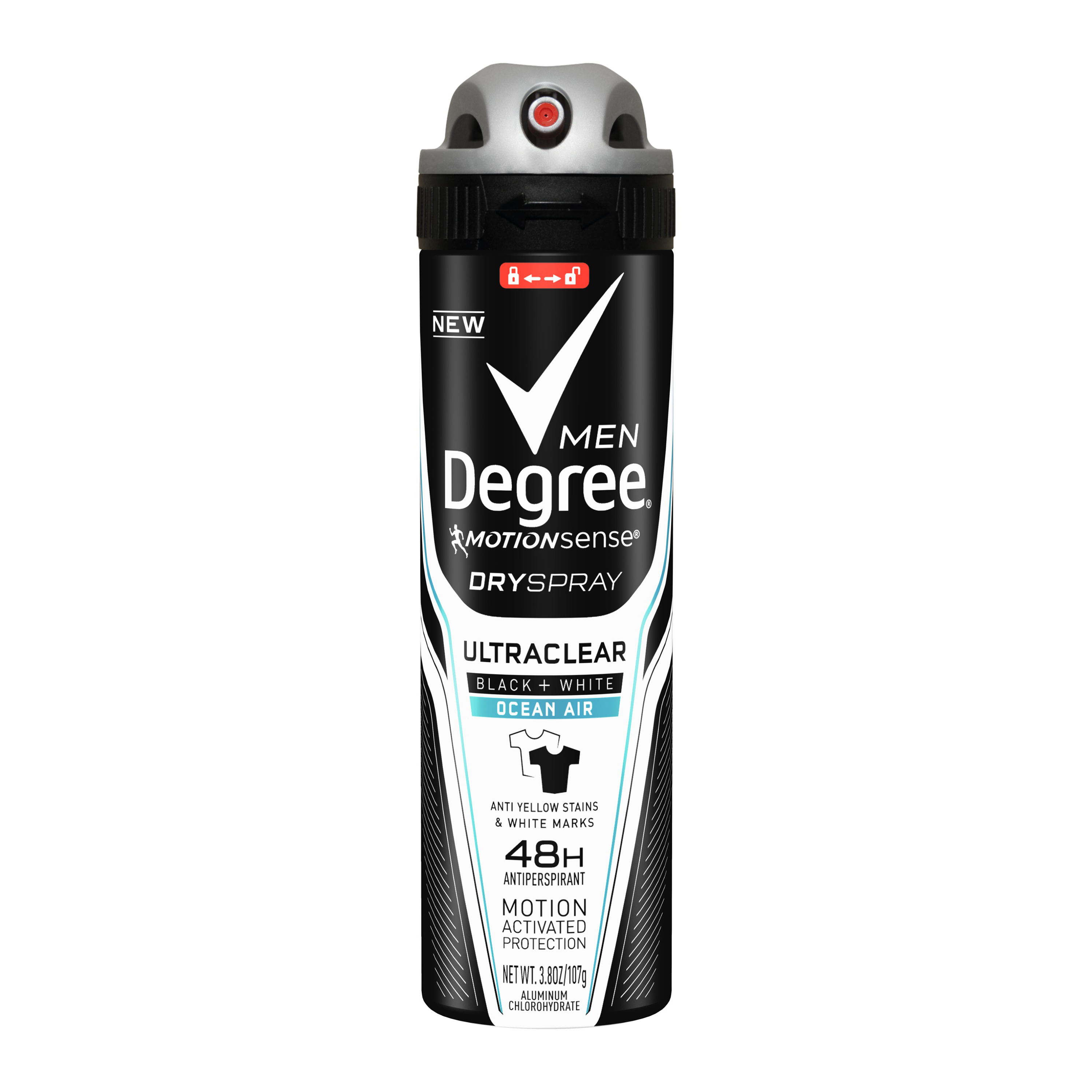 Degree Men UltraClear Black + White Ocean Air Antiperspirant Deodorant