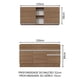 thumbnail image 3 of Cocina Integral 150cm Marrón Glamy MADESA 01, 3 of 5