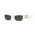 thumbnail image 1 of Miu Miu SMU 09WS White/Dark Grey (142-5S0) Sunglasses, 1 of 4