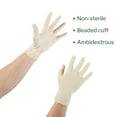 thumbnail image 4 of McKesson Confiderm DCL Latex Exam Gloves - Powder-Free, Ivory - Size Large, 100 Count, 10 Boxes, 1000 Total, 4 of 11