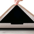 thumbnail image 2 of 10Pcs Triangle Rug Gripper Double Sided Reusable Rug Pad Anti Curling Non Slip Rug Tape Removable Floor Rug Pad Foldable Rug Tape Washable Rug Gripper for Hardwood Floors Tile Floors Carpets Wall, 2 of 11