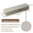 thumbnail image 3 of Pumice Stones 12 Pack for Toilet Cleaning Pumice Sticks Remove Toilet Bowl Hard Water Rings, Calcium Buildup and Rust，Cleaning Stone Pumice Stone for Toilet Bowl, Pool, Bath, Kitchen, Barbecue, 3 of 8