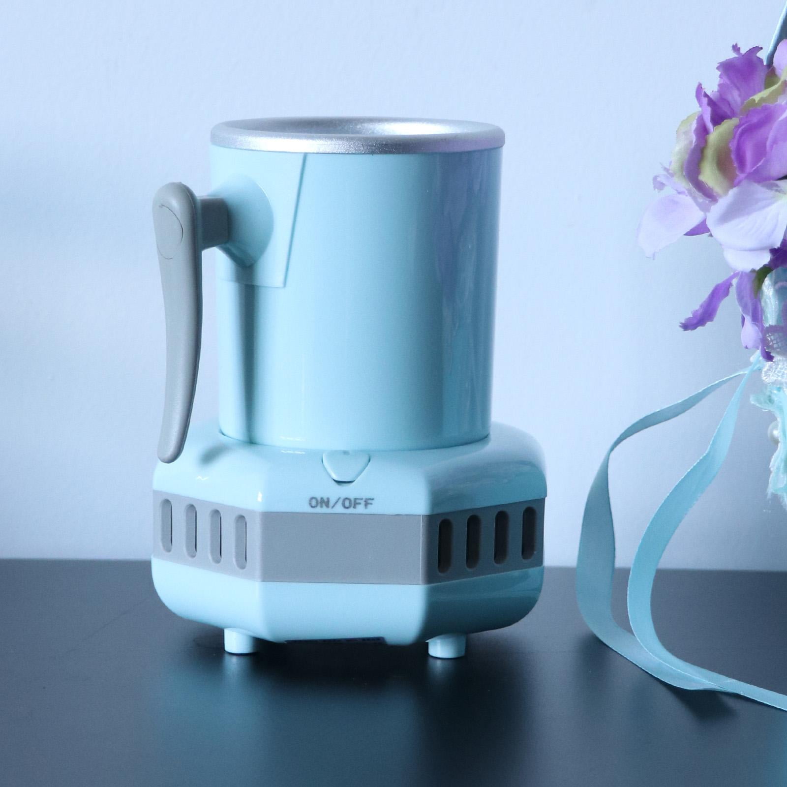 Axioma Mini Desktop Quick Electric Beverage Cup Cooler Kettle Small Appliance US Blue
