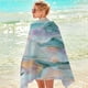 thumbnail image 4 of Microfiber Beach Towel Super Colorful Bath Towel Sandproof Beach Blanket Multi-Purpose Towel For Travel Swimming Pool 30x60 Inch, 4 of 4