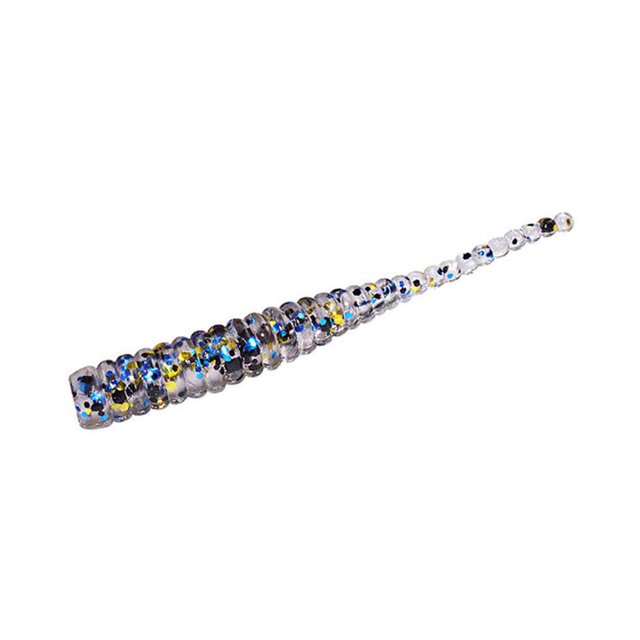 Soidarity Lote de 15 unidades de señuelos blandos de gusano de silicona para pesca, señuelos artificiales de pesca de 38mm, cebos artificiales Pescar 9 # Soidarity DJ0680-09