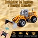 thumbnail image 2 of Yanlin Bulldozer de Control Remoto, Bulldozer RC 6 Canales para Niños, Camión de Juguete Recargable con Luces, Regalos de Navidad para niños y niñas, 2 of 3