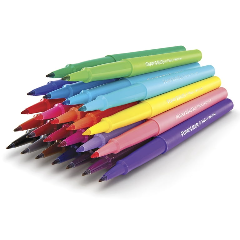 Paper Mate Flair 32pk Felt Pens 0.7mm Medium Tip Multicolored