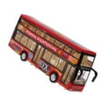 thumbnail image 1 of 1:50 Diecast Car Toy Pull Back Description:    100% Brand new Double Decker Bus with Light & Sound Red, 1 of 9