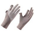thumbnail image 2 of Gants de Soleil Femmes Doigts Complets Glace Écran Tactile Non Conduite Gants pour Voyage Golf Course, 2 of 9
