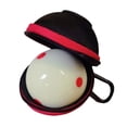 thumbnail image 4 of DYNWAVECA Billiard Cue Ball Training Pool Balls with Storage Bag Lightweight Pool Cue Ball with 6 Red Dots for Games Sports Practicing red storage bag, 4 of 10