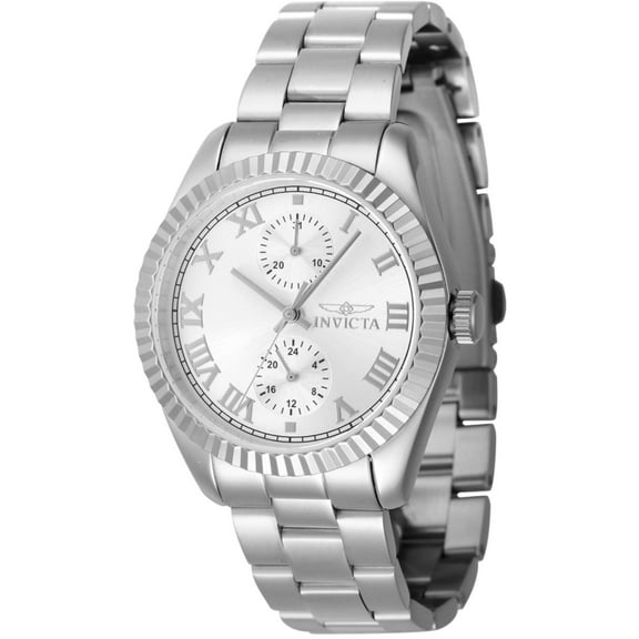 Invicta 47435 Women's Specialty Silver Tone Dial Bracelet Watch