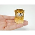 thumbnail image 2 of Lion Figurine Wooden Decoration Statue Wall Art King Miniature Carved Small Animal, 2 of 3