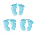 thumbnail image 2 of BLUE BABY FEET EDIBLE DECORATIONS, 2 of 2