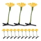 thumbnail image 1 of KAKOWELY 30 pinzas para el pelo con forma de girasol, pasadores para el pelo para niñas, horquillas para el pelo, tocados de fiesta, 1 of 4