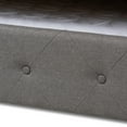thumbnail image 4 of Baxton Studio Alena Modern and Contemporary Upholstered Daybed with Trundle, Multiple Sizes, Multiple Colors, 4 of 10