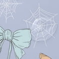 thumbnail image 4 of Bathroom Sets Curtain and Rug Sets 23.6x15.7 in Non-Slip Mat and 72x72 in Shower Curtain for Home Bath Dcor Pastel-colored Bows and Spider Webs, 4 of 7