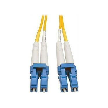Tripp Lite Duplex Singlemode 8.3/125 Fiber Patch Cable (LC/LC), 5M 16-ft. (N370-05M)