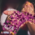 thumbnail image 5 of PMU 25 Ft Hot Pink Star Garland – Shiny Tinsel Wire Garland for Christmas, Halloween, Wedding & Birthday Party Decor, Holiday Garlands Ornament for Festive Home Decoration, 5 of 7