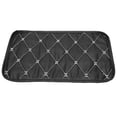 thumbnail image 4 of Armrest Box Mat Armrest Storage Cover Pad Waterproof Dustproof PU Leather Universal Fit with Elastic Band for Car Center Console Protection 11.4x6.7in, 4 of 7