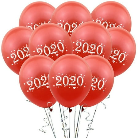 Happy Christmas Eve In Hawaiian Michellem 2020 Balloons Gold Rose Gold Red Green Number Latex Balloons Happy New Year Balloon Merry Christmas New Year Eve Party Home Decor ()