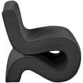 thumbnail image 6 of Meridian Furniture Desiree Black Boucle Fabric Accent Chair, 6 of 8