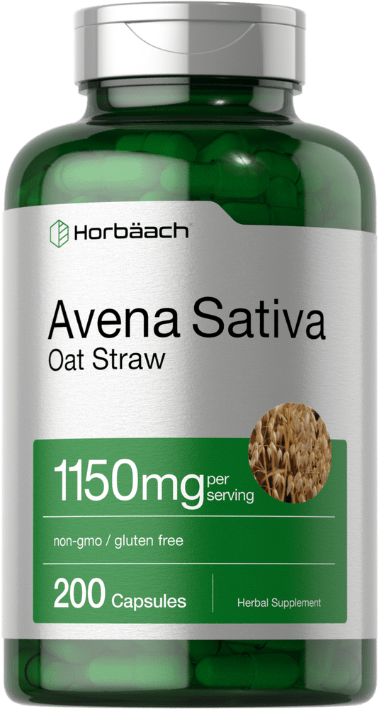 Avena Sativa Extract 1150 mg | 200 Capsules | Oatstraw Extract | by ...