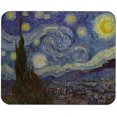 thumbnail image 2 of , Pretty Impression Art Mouse Mats, Starry Night of Van Gogh , Non-Slip Rubber Base , Waterproof Office s, for PC Computers Laptop, 7.9 x 9.8 x 0.1 Inch, 2 of 7