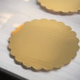 thumbnail image 6 of The Baker Celebrations Gold 6" Cake Circles, 25 Count, Scalloped Boards Made in USA, 6 of 6