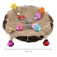 thumbnail image 4 of Bird Rattan ,  Bird Bird Swing  Toy With Bells, Hanging  Toy Rattan Parrots For Pets Animals Birds, 4 of 8