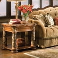 thumbnail image 4 of Michael Amini Villa Valencia Wood End Table - Classic Chestnut, 4 of 4