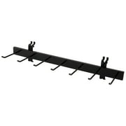 SSWBasics Multi-Hook Black Belt & Tie Rack - Pack of 3