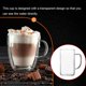 thumbnail image 5 of Billuyoard Taza de vidrio resistente al calor, tazas de café, té, leche, jugo, cerveza, taza transparente con asa, tazas de restaurante, regalo Teteras, 5 of 6