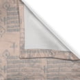 thumbnail image 3 of Ambesonne Abstract Kitchen Curtains, Pastel Geometric Asian, 55"x39", Blush and Pale Grey, 3 of 3
