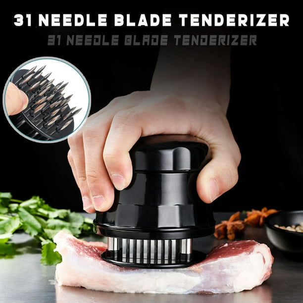 Meat Tenderizer Needle Injector Flavor Sauce Enhancer 31 Stainless Steel Needle