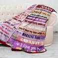 thumbnail image 2 of LHSHID Nana Gifts BlanketNana Birthday GiftsGifts for Nana from Grandchildren GranddaughterXmas Gifts for Nana GrandmaNana Gifts from GrandkidsBest Nana Ever Gifts Throw Blanket 30"x40", 2 of 6