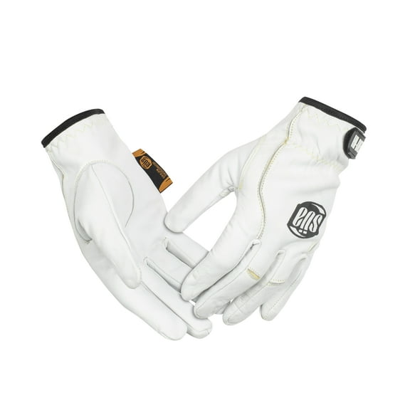SÜA High-Definition TIG Welding Gloves - White Top Grain Lambskin - Aramid Fiber Sewn - Size S