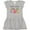 AC-Heather Grey, variant on Inktastic Aunties Little Jellybean Cute Easter Candy Girls Baby Dress