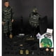 thumbnail image 3 of MODELO militar juguete bricoje móvil Headsculpt Zulema Soldado militar del ejército 12 pulgadas, 3 of 8