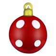 thumbnail image 1 of Christmas Inflatable Decorated Pvc Glitter Ball Outdoor Holiday Decoration 23.6 Inch For Yard And Garden, 1 of 9