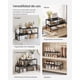 thumbnail image 4 of Juego de 2 Especieros, Extensibles, Organizador de Cocina, Estante de Cocina, Organizador de Armario, Metal, Encimera, Negro Mate, 4 of 6