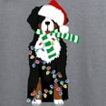 thumbnail image 3 of CafePress - Christmas Bernese Mt Holiday Dog Sweatshirt - Zip Hoodie, Classic Hooded Sweatshirt with Metal Zipper, 3 of 4